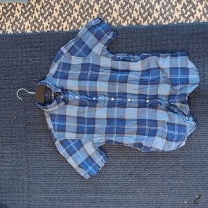 Banana Republic Flannel dark blue